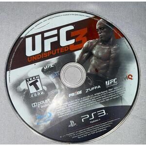 UFC Undisputed 3 PS3 Game Disc Only non tested
